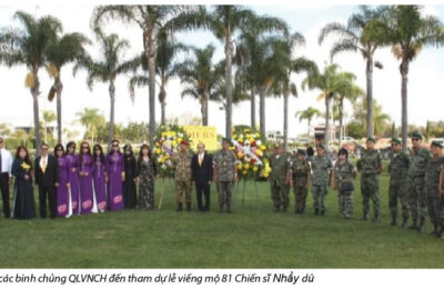 Lễ viếng mộ 81 chiến sĩ Nhẩy dùNghĩa trang mùa Thu năm 2023 tại Little Sài Gòn