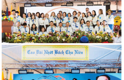 XUÂN SỚM TRÊN THÁNH THẤT CAO ĐÀI GEORGIA