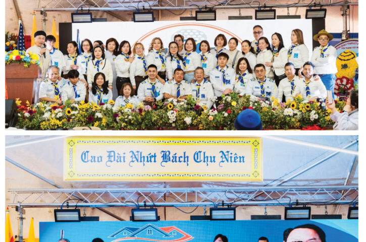 XUÂN SỚM TRÊN THÁNH THẤT CAO ĐÀI GEORGIA