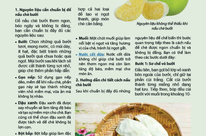 Chè Mùa Hè