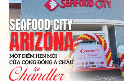 SEAFOOD CITY ARIZONA MỘT ĐIỂM HẸN MỚI CỦA CỘNG ĐỒNG Á CHÂU tại Chandler